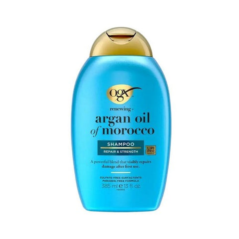 OGX, Renewing + Argan Oil Of Morocco Shampoo And Repair Strength, 13 Oz OGX