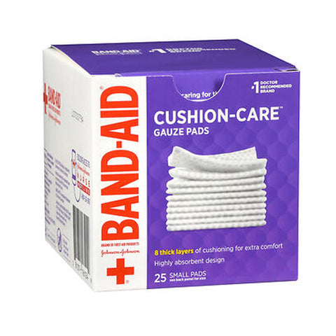 Band-Aid, Gauze Pads Small, 25 Each