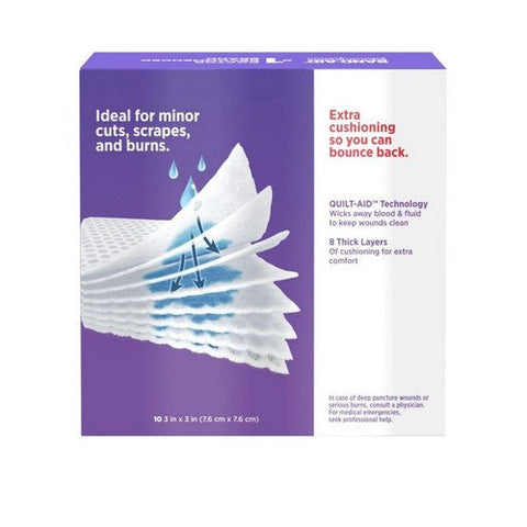 Band-Aid, Cushion-Care Gauze Pads Small 2 X 2 Inch, 25 Each Band-Aid