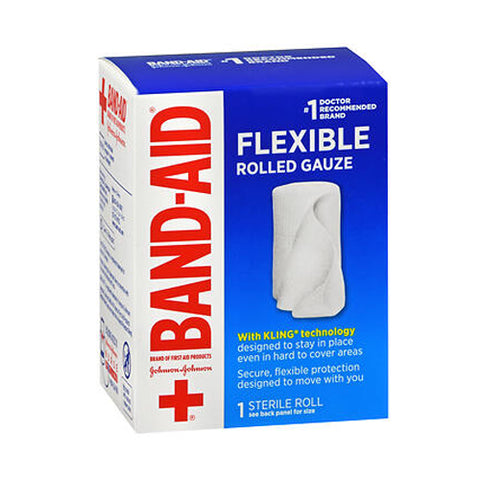 Band-Aid, Rolled Gauze Small, 1 Each