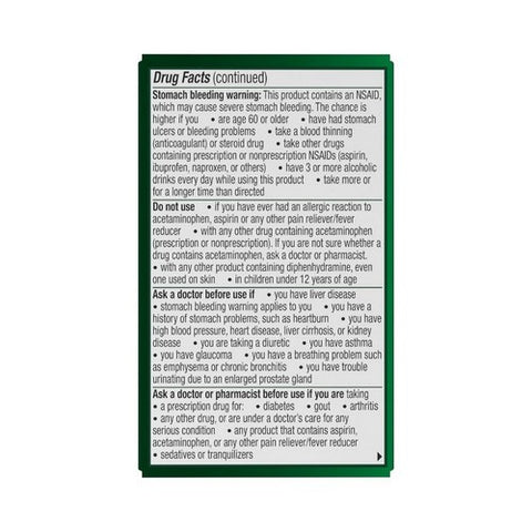 The Honest Company, Excedrin PM Headache, 24 Tabs