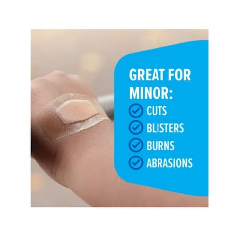 Nexcare, Bandages Waterproof 1.06 X 2.25 Inch Clear, 20 Each Nexcare