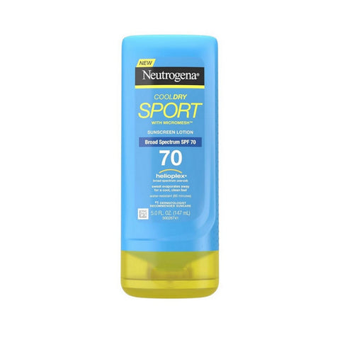 Neutrogena, Cooldry Sport Sunscreen Lotion SPF70, 5 Oz