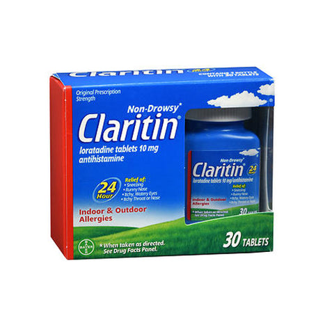 Claritin, 24 Hour Allergy, 30 Tabs