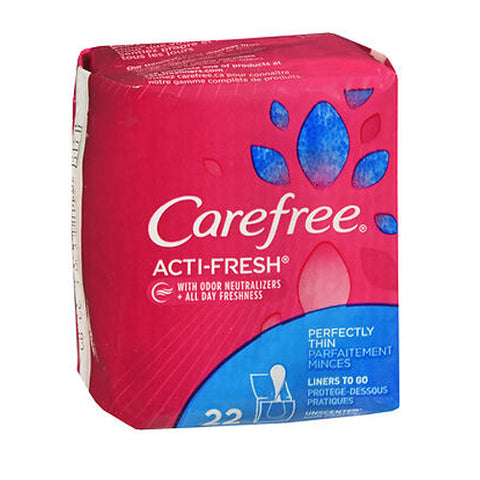Carefree, Acti-Fresh Body Shape Pantiliners Perfectly Thin Unscented, 22 Each