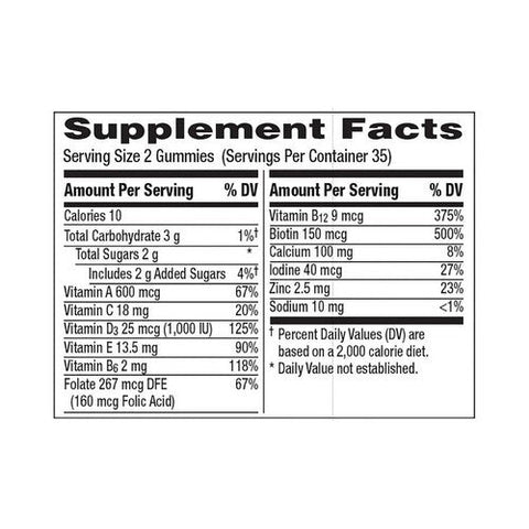 Centrum, Multigummies Women Natural Cherry, Berry & Apple, 70 Each Centrum