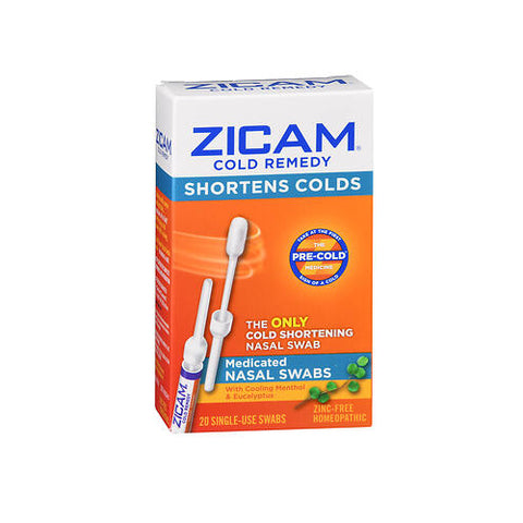 Zicam, Cold Remedy Nasal Swabs, 20 Each