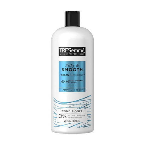 Tresemme, Silky And Smooth Anti-Frizz Conditioner, 28 Oz