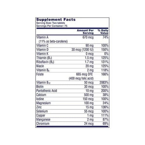 One A Day, Multivitamin For Men And Women 65 Plus, 150 Tabs One A Day