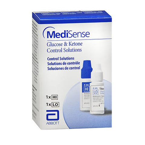 Medisense, Glucose & Ketone Control Solutions, 1 Each