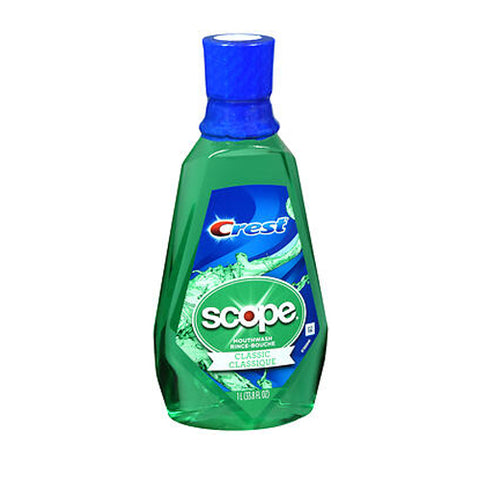 Scope, Classic Mouthwash Original Mint, 33.33 Oz