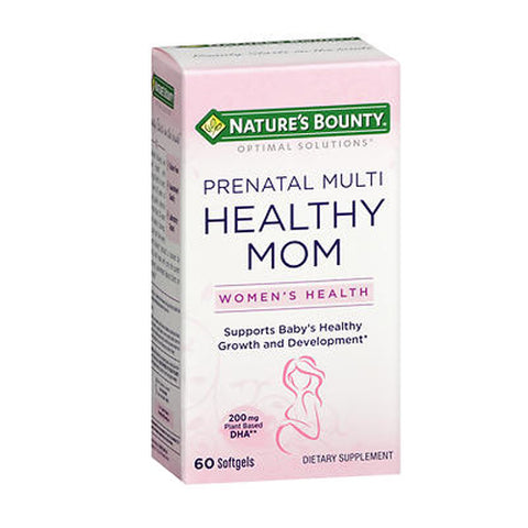 Nature's Bounty, Optimal Solutions Healthy Mom Prenatal Multi Softgels, 60 Softgels