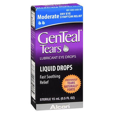 Genteal, Tears Lubricant Eye Drops Moderate, 1 Each