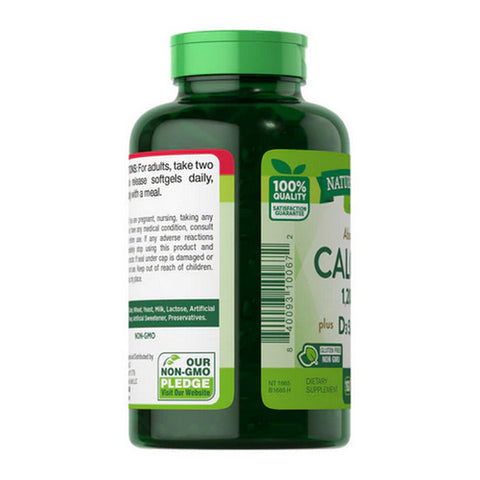 Nature's Truth, Absorbable Calcium Plus D3 Quick Release Softgels, 1200 Mg, 120 Caps