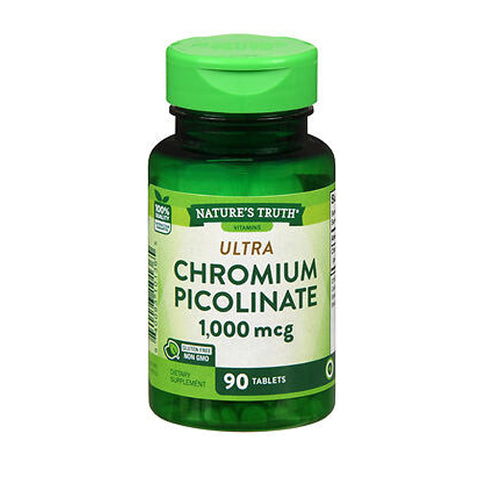 Nature's Truth, Ultra Chromium Picolinate Tablets, 1000 mg, 90 Tabs