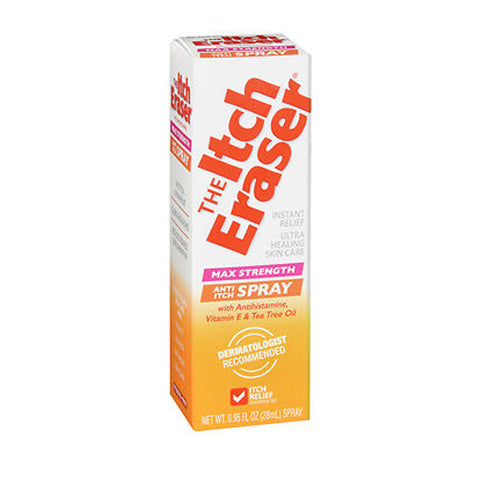 The Itch Eraser, Anti-Itch Spray Max Strength, 0.95 Oz