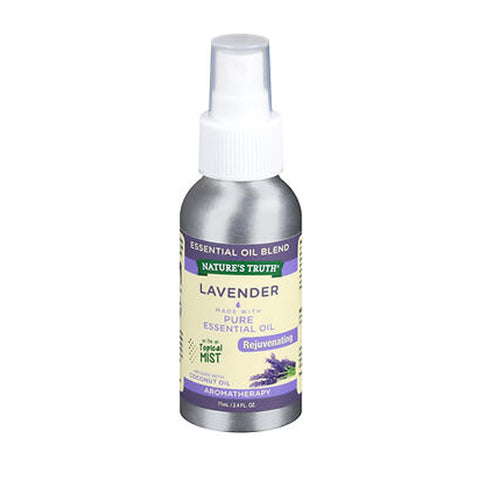 Nature's Truth, Lavender Rejuvenating On The Go Topical Mist, 2.4 Oz