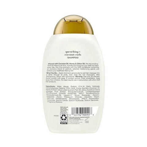 OGX, Quenching + Coconut Curls Curl-Defining Shampoo, 13 Oz OGX