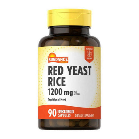 Sundance, Red Yeast Rice, 1200 Mg, 90 Caps Sundance