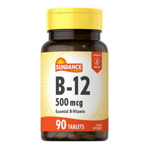 Sundance, Vitamins B-12, 500 mcg, 90 Tabs