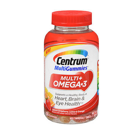 Centrum, Omega 3 Multi Gummies Multivitamins, 100 Each