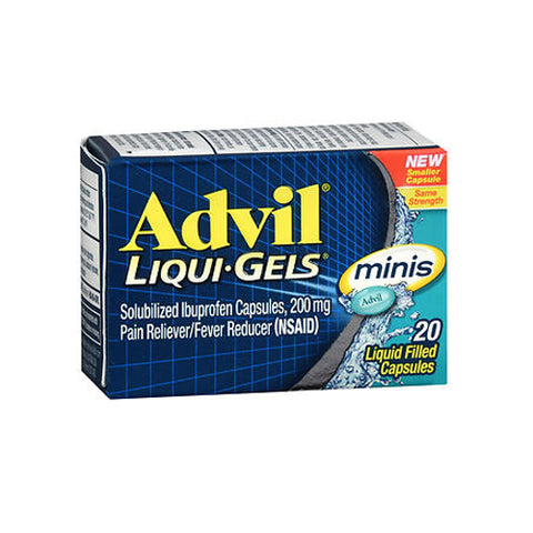 Advil, Liqui-Gels Minis, 20 Caps