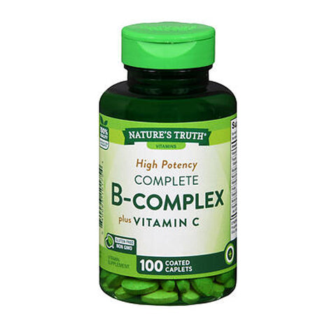 Nature's Truth, B-Complex Plus Vitamin C, 100 Tabs