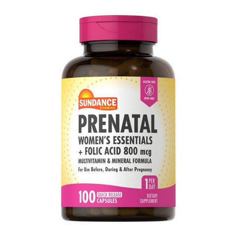 Sundance, Prenatal Quick Release Capsules, 100 Caps