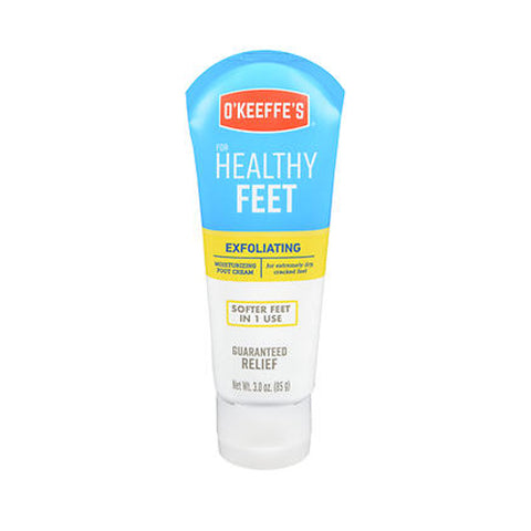 O'Keeffe's, For Healthy Feet Exfoliating Moisturizing Foot Cream, 3 Oz