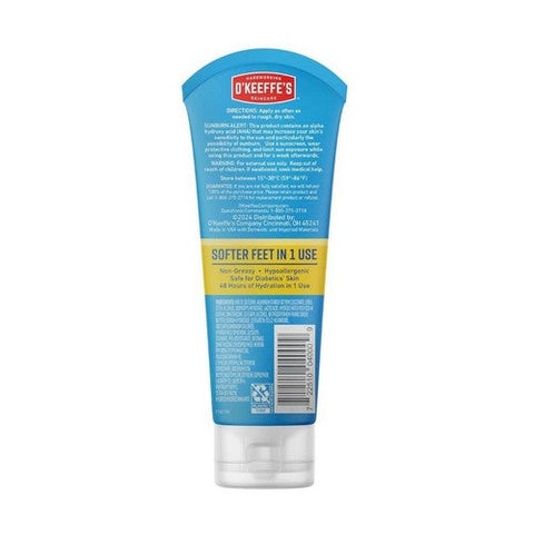 O'Keeffe's, For Healthy Feet Foot Cream Exfoliating Moisturizing, 3 Oz O'Keeffe's