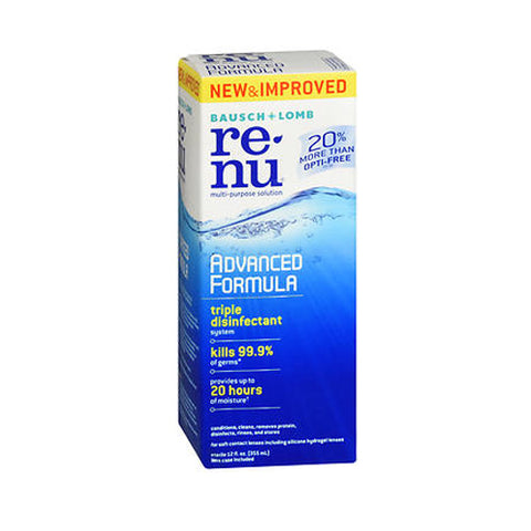 Bausch + Lomb, ReNu Advanced Formula Multi-Purpose Solution, 12 Oz