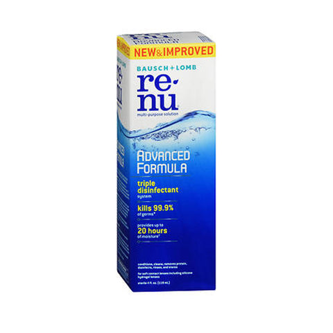 Bausch + Lomb, ReNu Advanced Formula Multi-Purpose Solution, 4 Oz