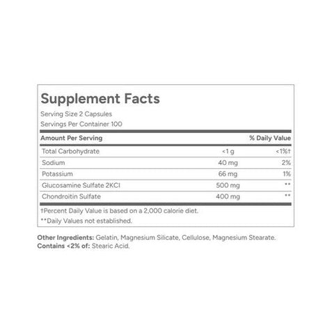 21st Century, 21st Century Glucosamine and Chondroitin, 120 Capss