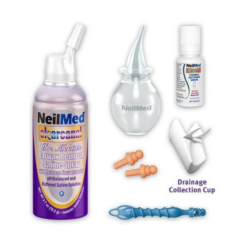 Neilmed, Clearcanal Earwax Removal Complete Kit, 75 ml Neilmed