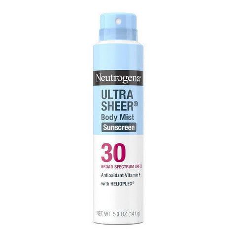 Neutrogena, Ultra Sheer Body Mist Sunscreen Spf 30, 5 Oz