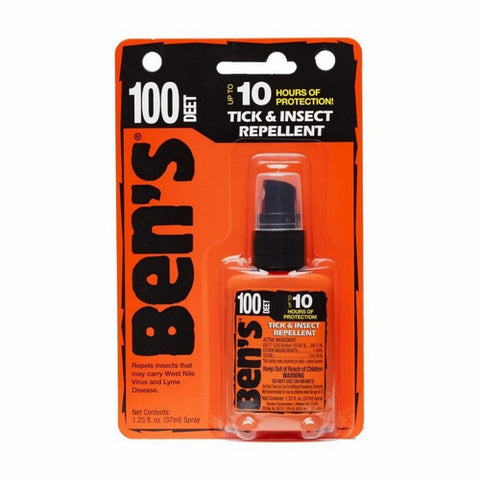 Ben's, Bens Tick & Insect Repellant 100 Deet, 1.25 Oz