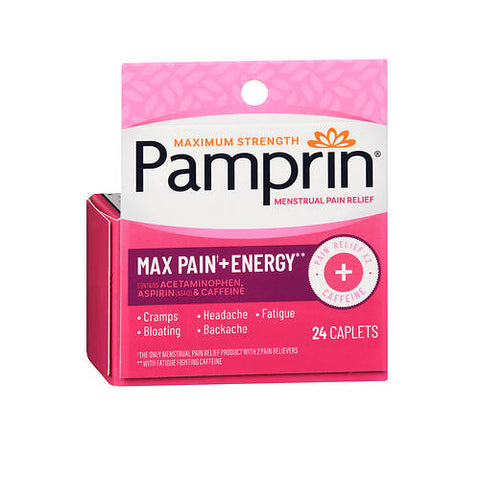Pamprin, Caplets Max Formula, 24 Tabs