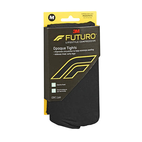 Futuro, Lifestyle Compression Opaque Tights Moderate, 1 Each