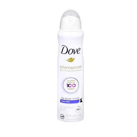 Dove, Antiperspirant Invisible Dry Spray Sheer Fresh, 3.8 Oz