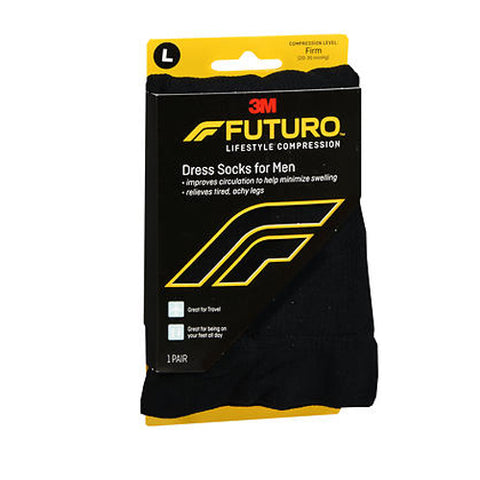 Futuro, Lifestyle Compression Dress Socks for Men Firm, 1 Each