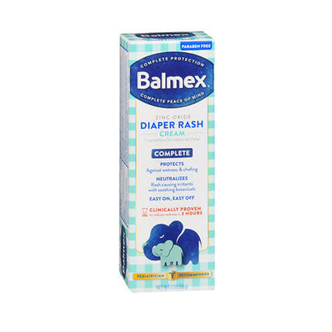 Balmex, Complete Protection Diaper Rash Cream, 2 OZ, 2 Oz