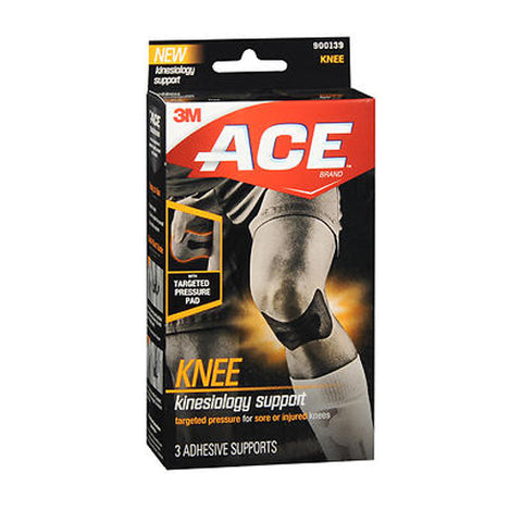 Ace, Kinesiology Knee Support, 3 Each
