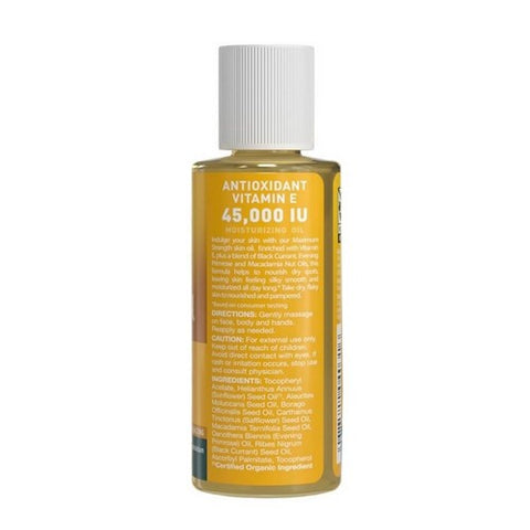 Jason Natural Products, Maximum Strength Vitamin E Skin Oil, 45000 IU, 2 FL Oz