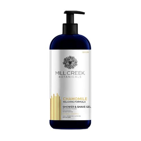 Mill Creek Botanicals, Shower & Shave Gel, Chamomile 14 Oz