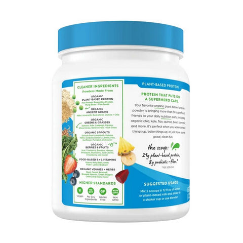 Orgain, Organic Protein & Superfoods, Vanilla Bean 1.12 lbs