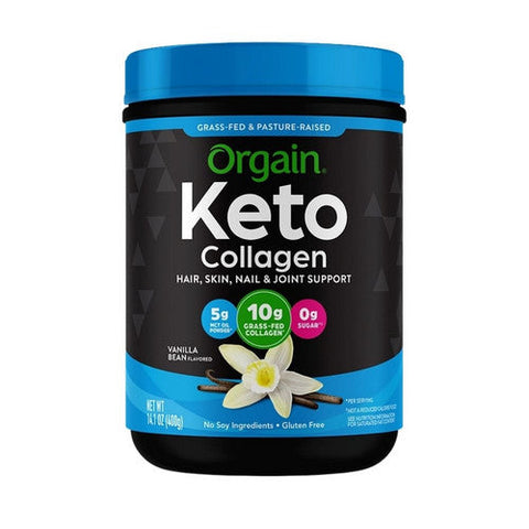 Orgain, Collagen Powder, Vanilla 0.88 lbs Orgain