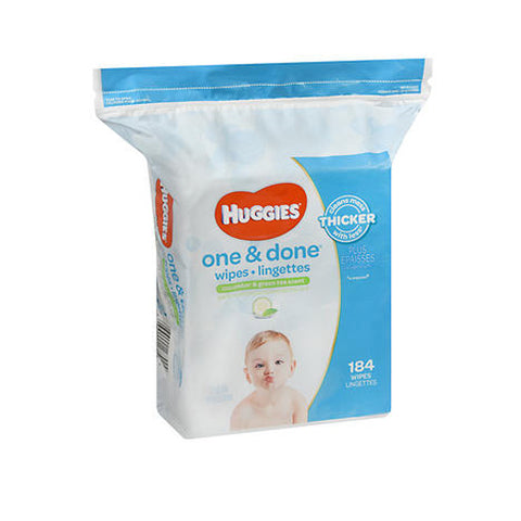 Huggies, One And Done Baby Wipes, 184 Count