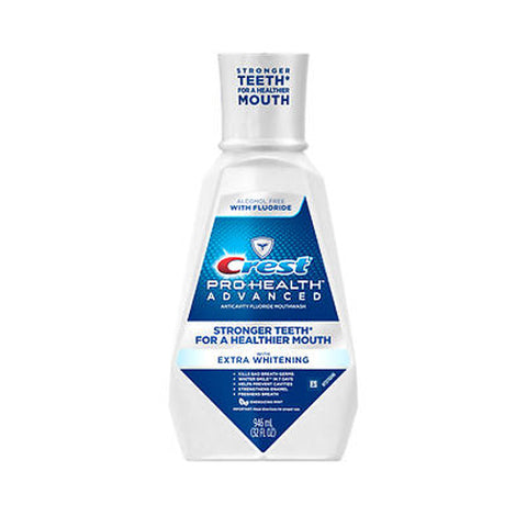 Crest, Pro Advanced Extra Whitening Rinse, 946 ml