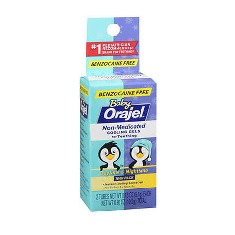 Baby Orajel, Non-Medicated Cooling Gel Day & Night, 0.36 Oz