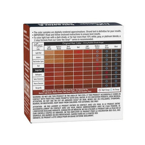 Light Mountain, Natural Hair Color And Conditioner Bright Red, Bright-Red 4 Oz Light Mountain